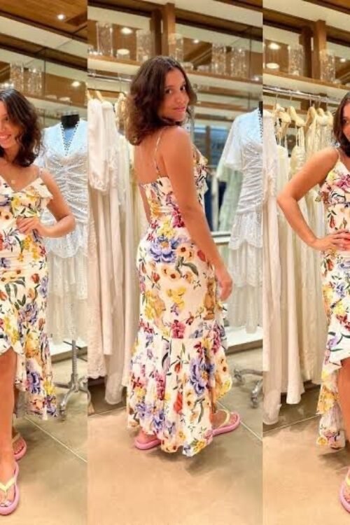 Vestido jardim da Grécia