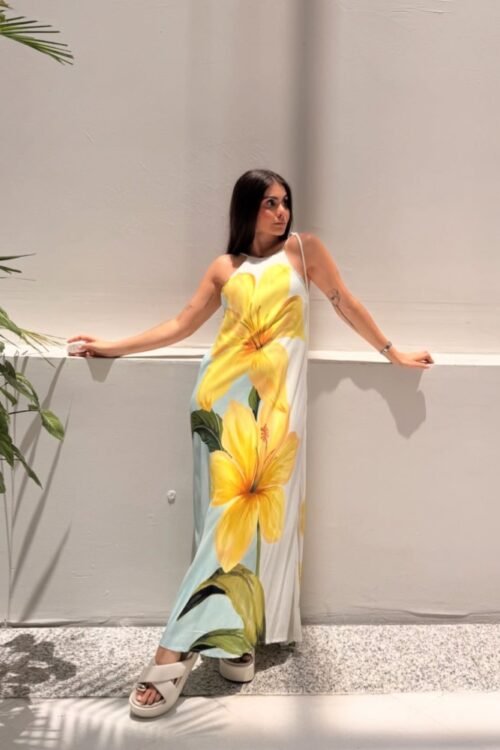 Vestido Floral Samambaia