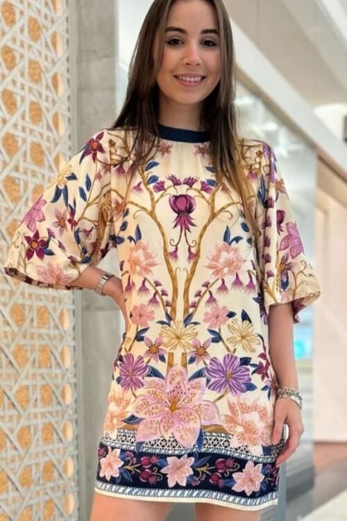 Vestido T shirt delicadeza