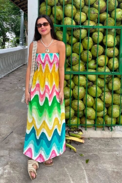 Vestido onda degrade