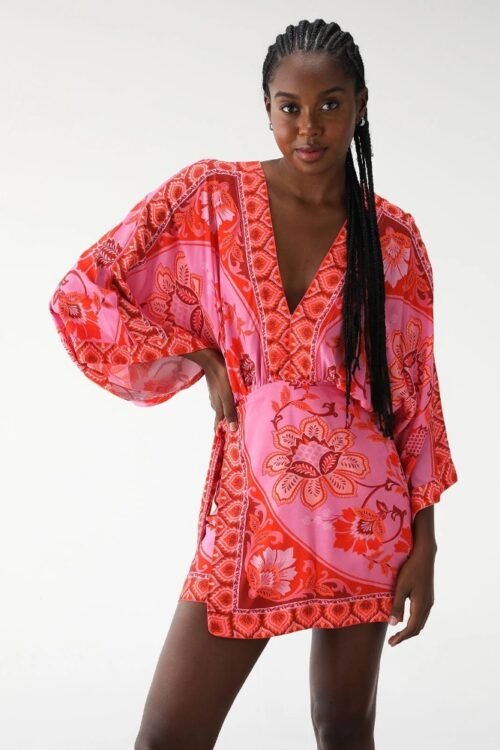Vestido romance de tucano