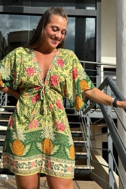 Vestido terra dos abacaxi