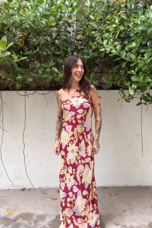 Vestido longo siena