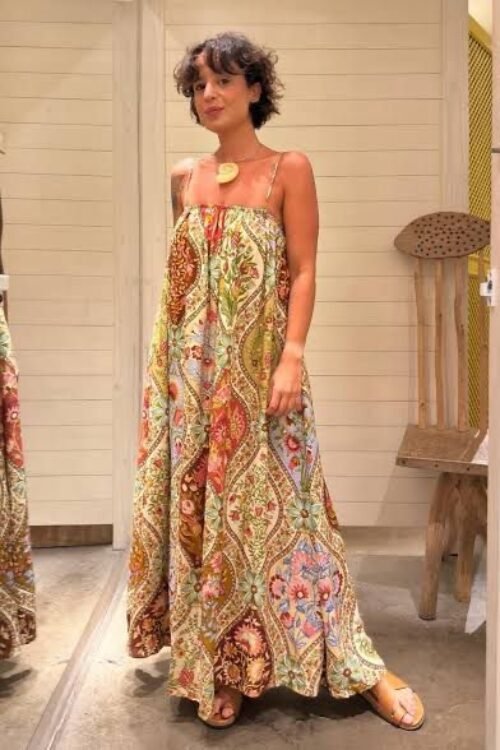 Vestido natureza romântica