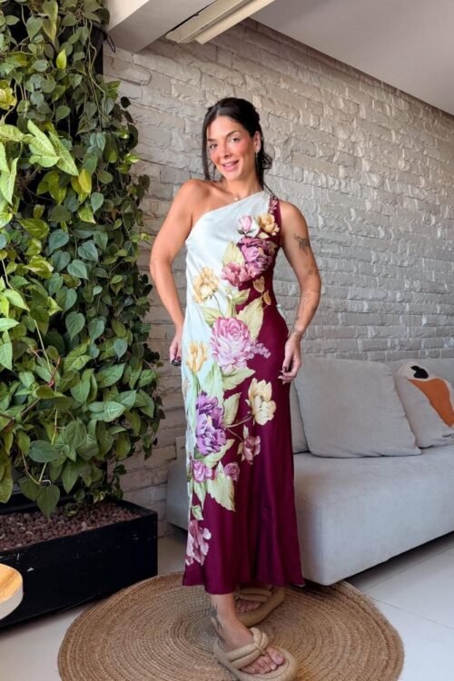Vestido ombro só versalles