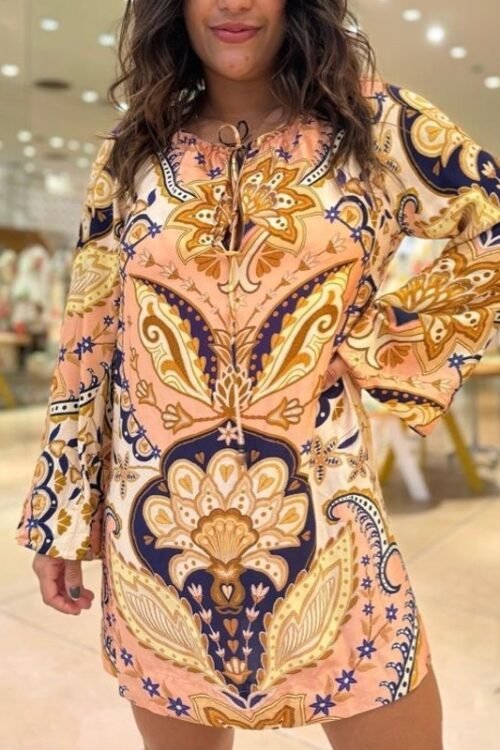 Vestido beleza boho