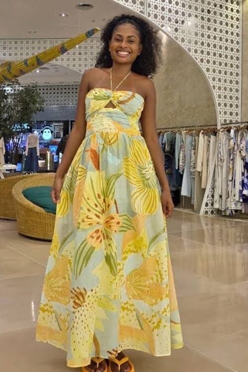 Vestido Longo florie