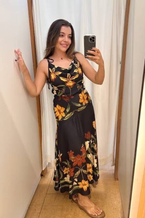 Vestido selva de flor